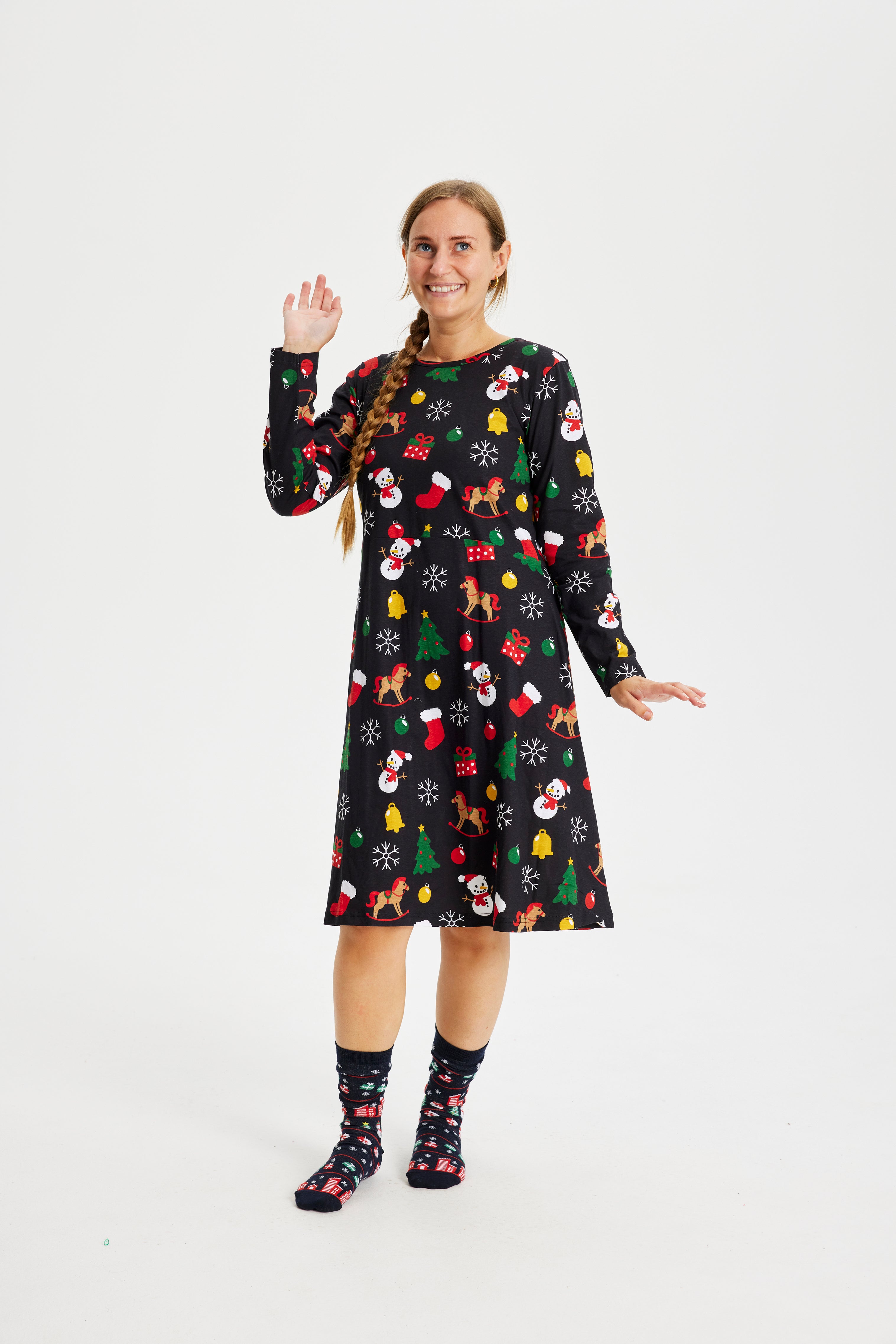 Christmas Dress - Black
